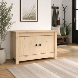 Shoe Cabinet 70x38x45.5cm Storage Cupboard 2 Tier Shoe Rack Organiser Entryway
