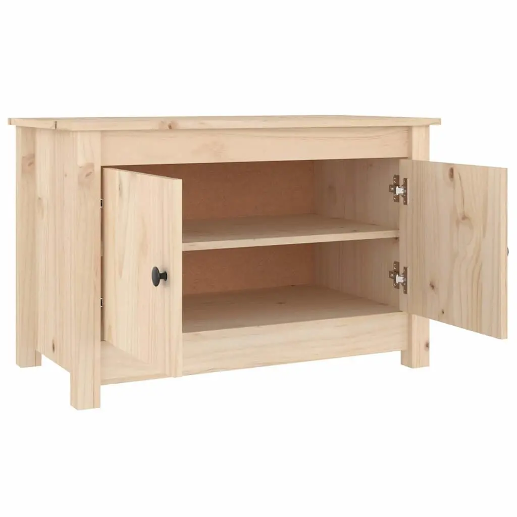 Shoe Cabinet Brown 70x38x45.5cm 2 Tier Storage Cupboard Organiser