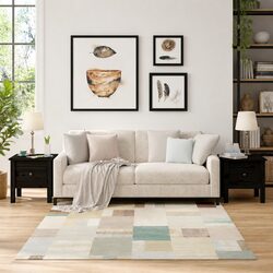Black Side Tables Made of Sturdy Pine Wood