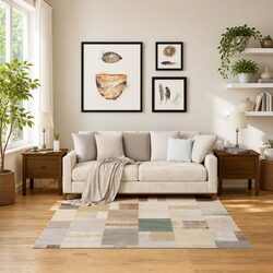 Compact Pine Wood End Tables - Two Functional Pieces