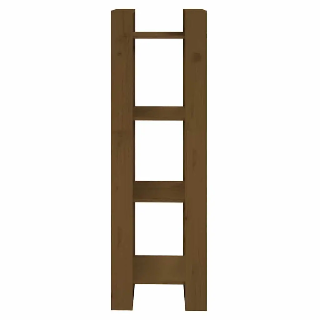 Solid Wood Book Cabinet Brown 41x35x125 cm Room Divider Bookshelf Storage