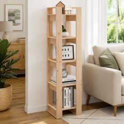 Book Cabinet Room Divider 41x35x160cm