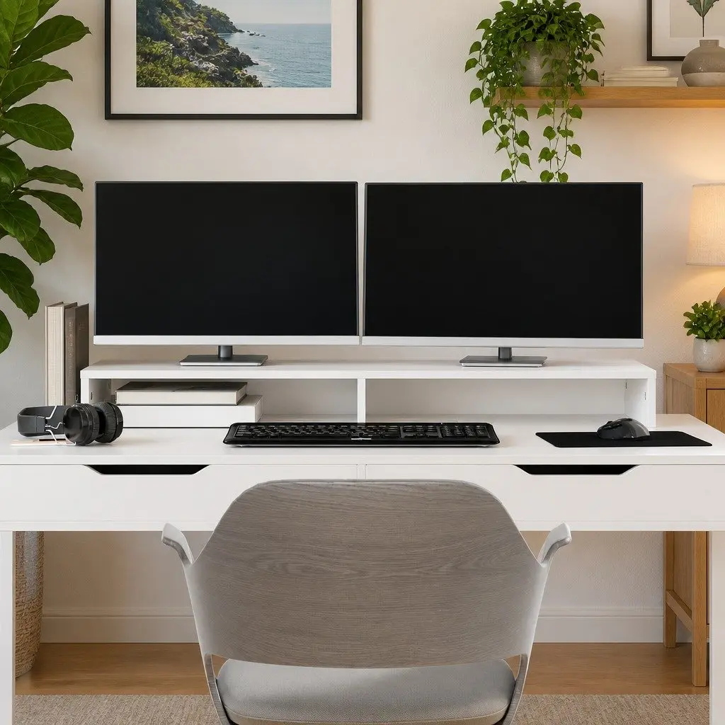 Monitor Stand for Ergonomic Desk Setup
