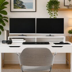 Monitor Stand for Ergonomic Desk Setup