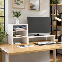 Compact Monitor Stand: Stylish and Functional