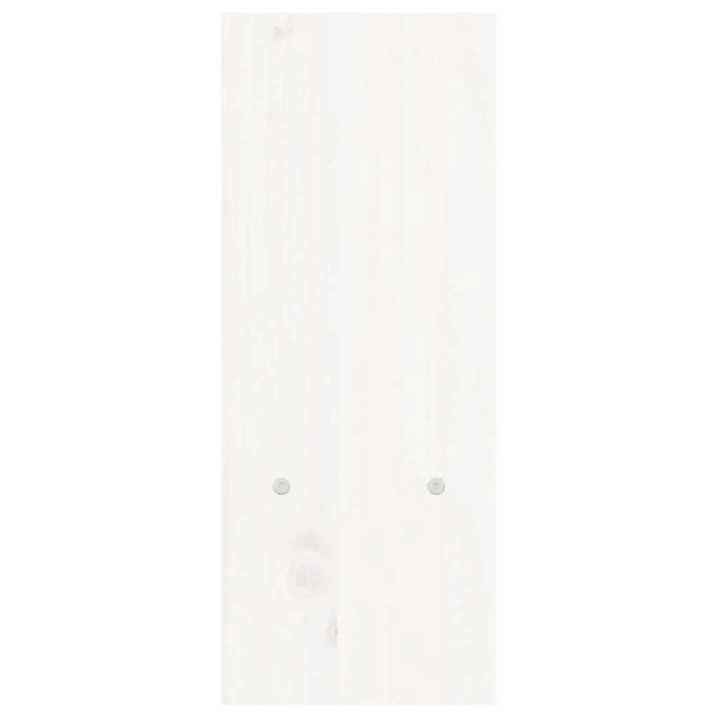 Monitor Stand White Adjustable Solid Wood Pine Desk Organiser