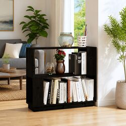 Stylish Black Book Cabinet for All Your Storage Needs