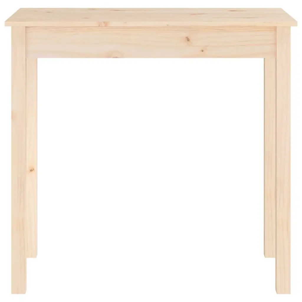 Console Table Brown 80x40x75cm Wooden Side Entry Hall Display Accent Furniture