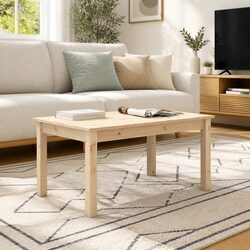 Coffee Table 80x50x40 cm: Elegant and Simple