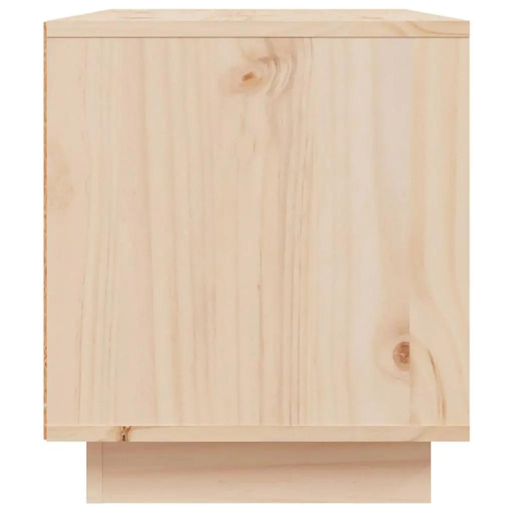 Brown Wooden TV Cabinet for Media Storage