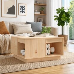 Brown Coffee Table 60x61x32.5cm