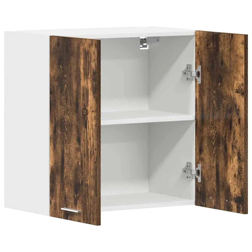 Hanging Cabinet Brown 60x31x60 cm Engineered Wood Wall Mount
