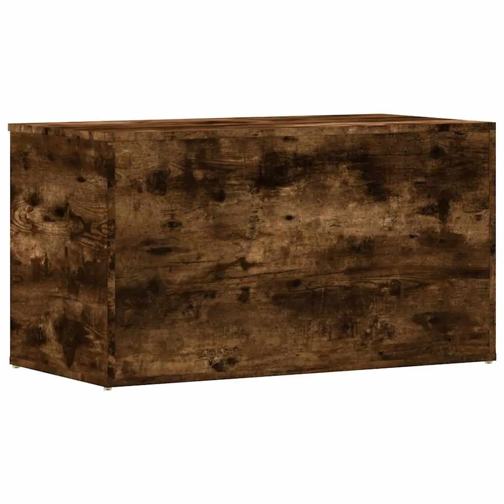 Storage Chest Brown Engineered Wood Bedroom Living Room Furniture Organiser Box