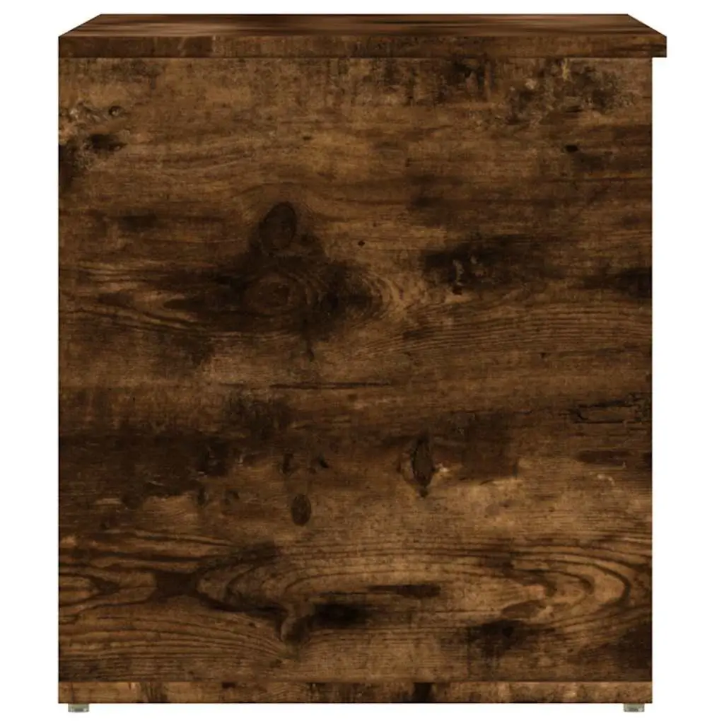 Storage Chest Brown Engineered Wood Bedroom Living Room Furniture Organiser Box