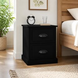 2 Drawer Nightstand for Quick Access