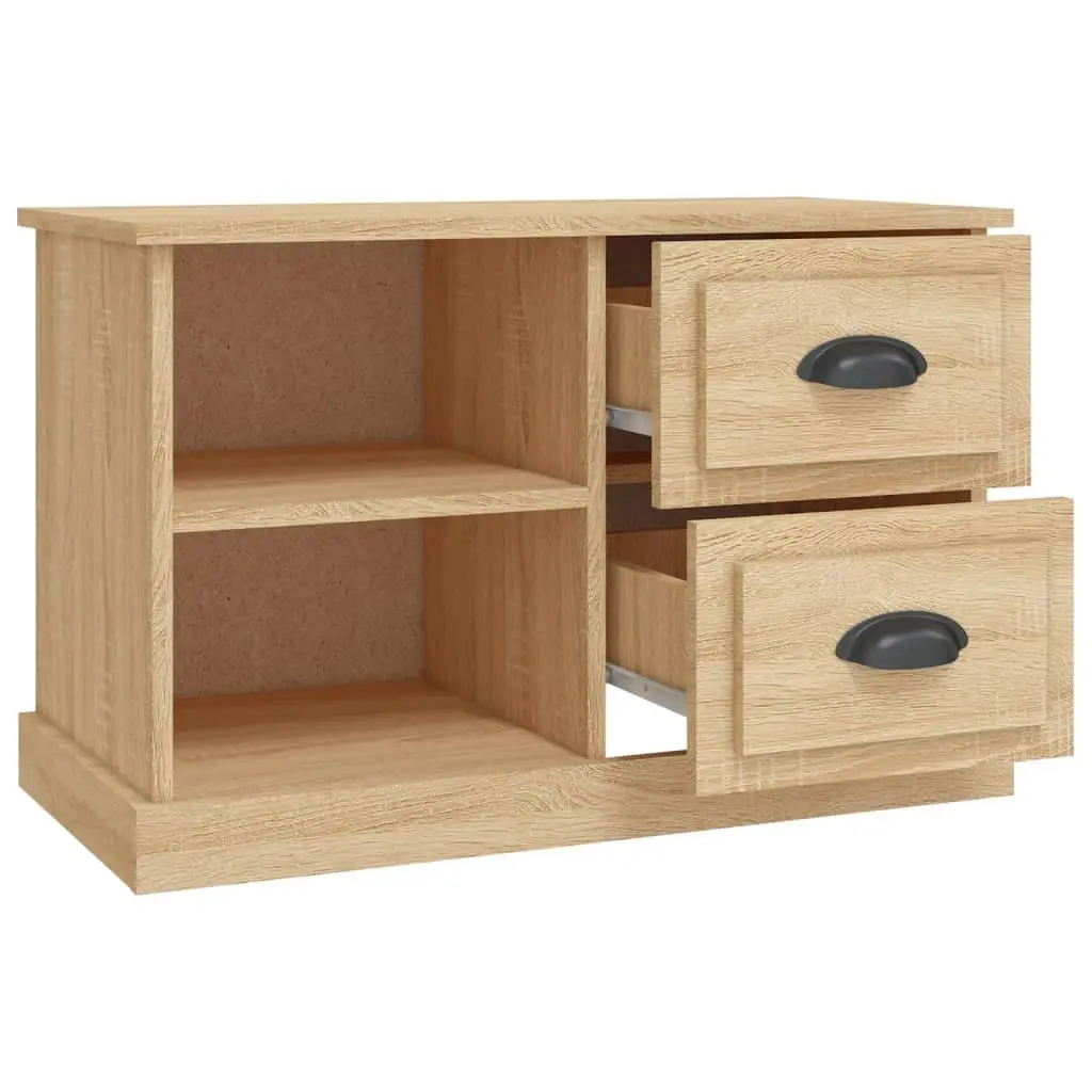 TV Cabinet Brown 73x35.5x47.5 cm Engineered Wood Storage Unit