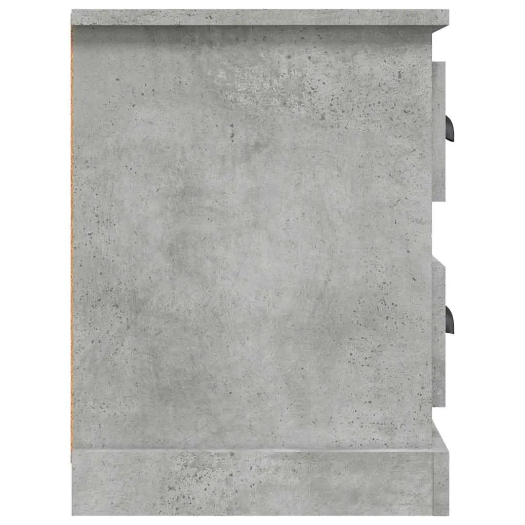 Grey TV Cabinet with Storage Drawers