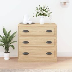 Brown Sideboard: Compact and Efficient Storage Solution