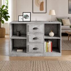 Grey Storage Sideboard: Durable and Functional