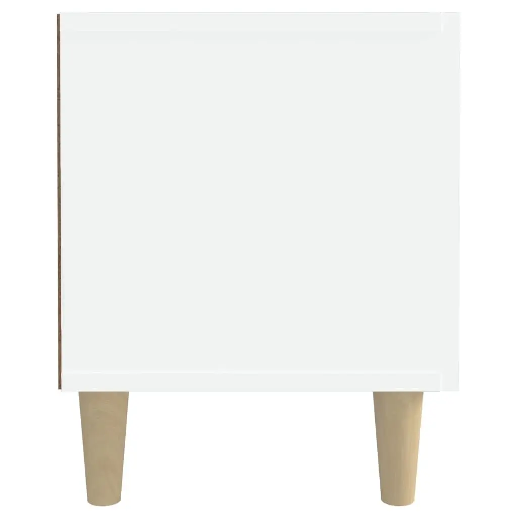 Engineered Wood TV Cabinet White 180x31.5x40cm 4 Doors 4 Compartments Storage Display Surface
