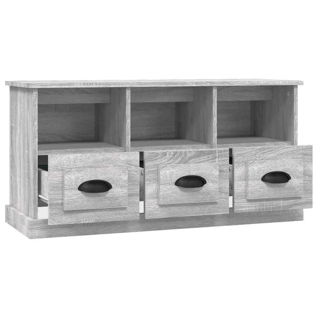 Grey Sonoma TV Cabinet with Ample Storage