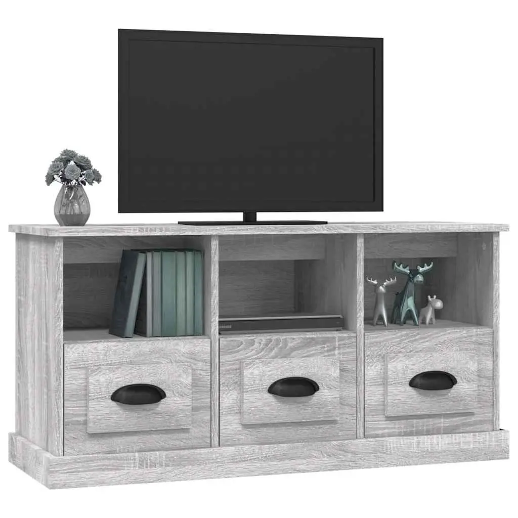 Grey Sonoma TV Cabinet with Ample Storage
