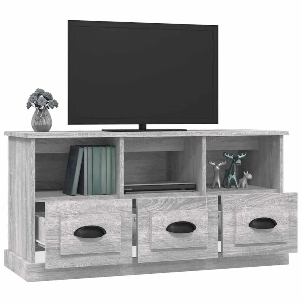 Grey Sonoma TV Cabinet with Ample Storage