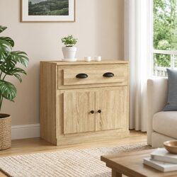 Brown Sideboard Storage Cabinet 70cm