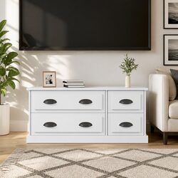 White TV Cabinet 100x35.5x45cm