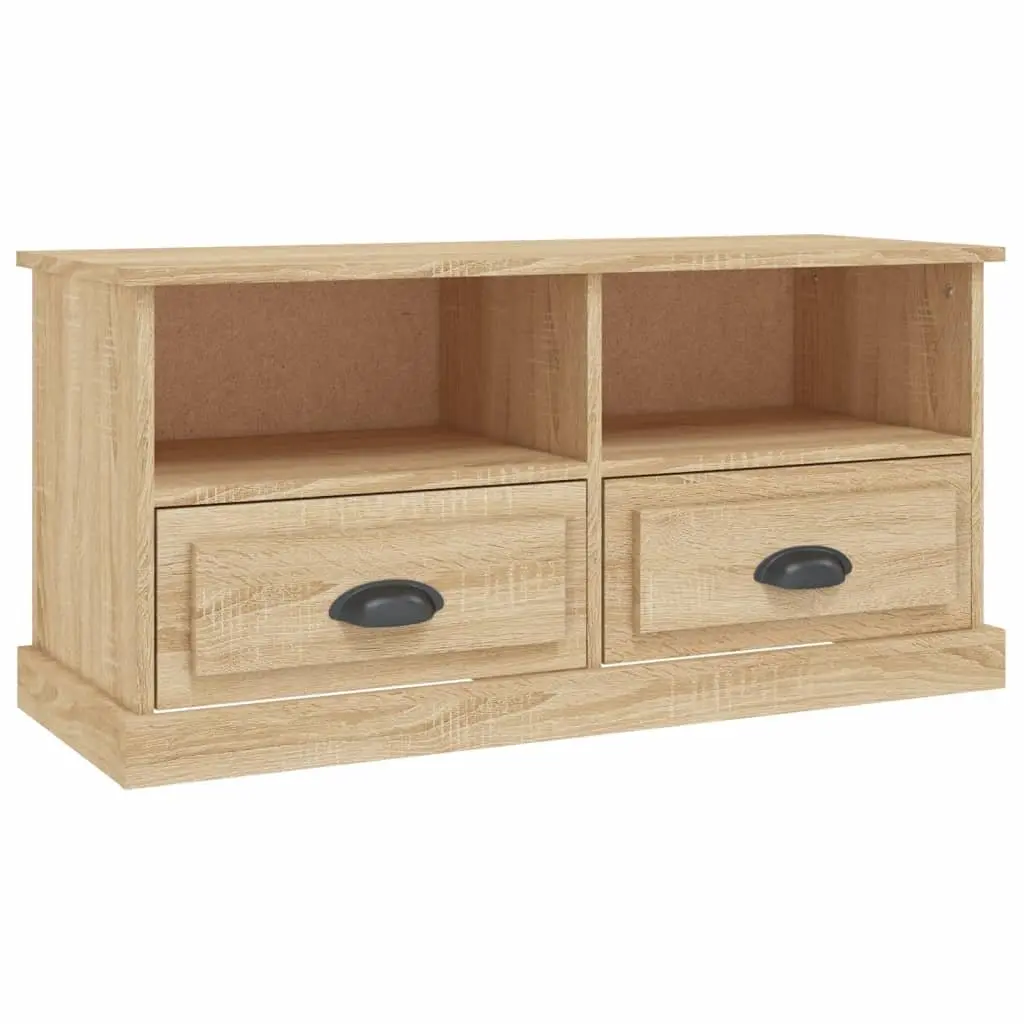 Brown TV Cabinet with Storage Options