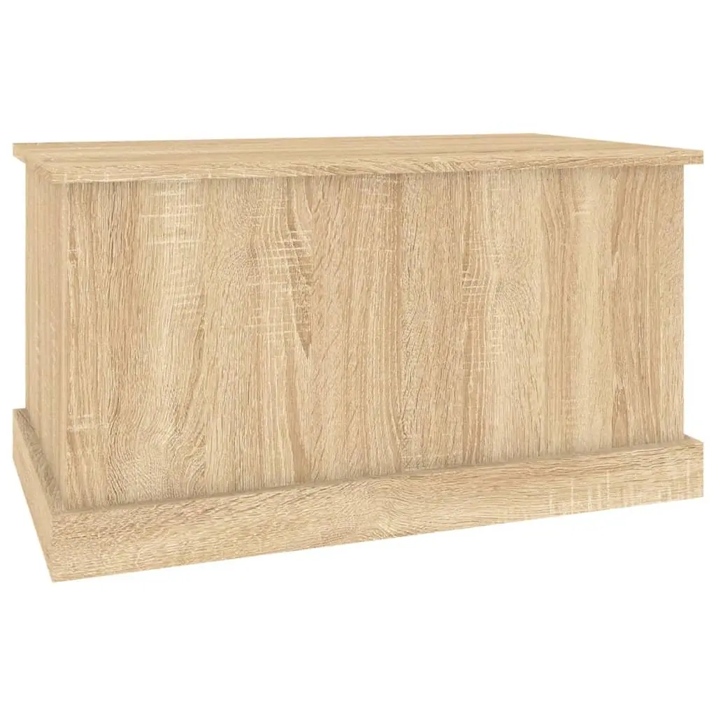 Storage Chest Box Brown Engineered Wood 70x40x38cm Lift-up Lid Moisture Resistant