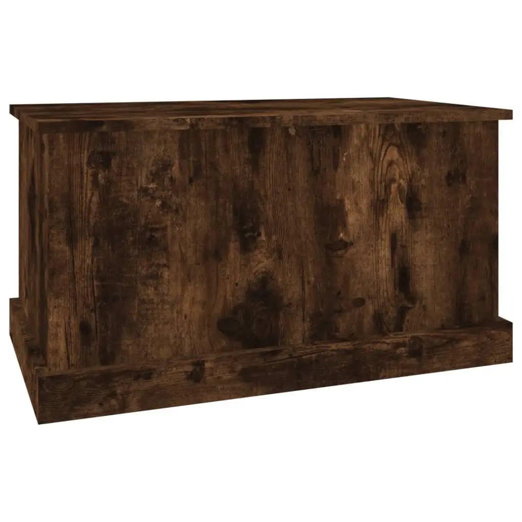Storage Chest Brown Engineered Wood 70x40x38 cm Removable Lid