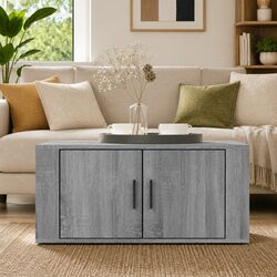 Compact Grey Sonoma Coffee Table for Your Living Area