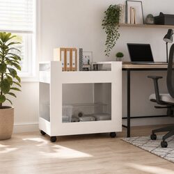 Compact and Sturdy Desk Trolley Cart for Easy Organization