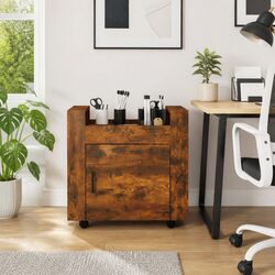 Desk Trolley with Enclosed Storage