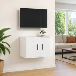 Concise Wall Mounted TV Cabinet for Media Storage