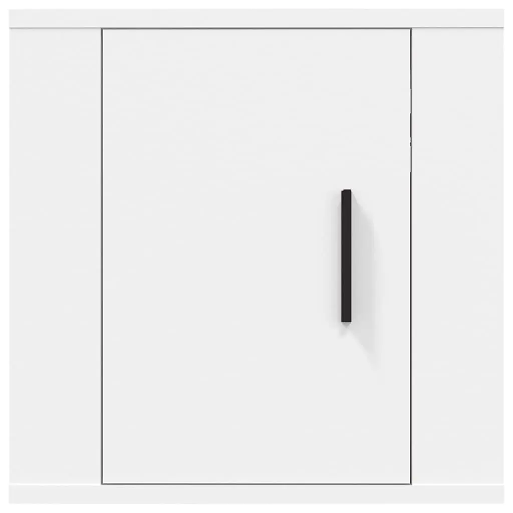 Wall Mounted TV Cabinet White 40x34.5x40cm