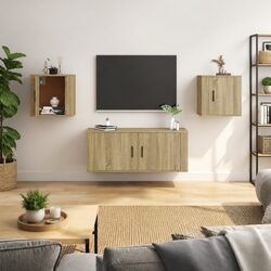 Compact Wall Mounted TV Cabinet for Stylish Spaces
