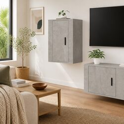Compact Wall-Mounted TV Cabinet for Modern Living
