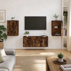 Sleek Wall Mounted TV Cabinet for Compact Living