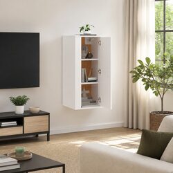 Wall Mounted TV Cabinet - Compact and Stylish 40x34.5x80cm