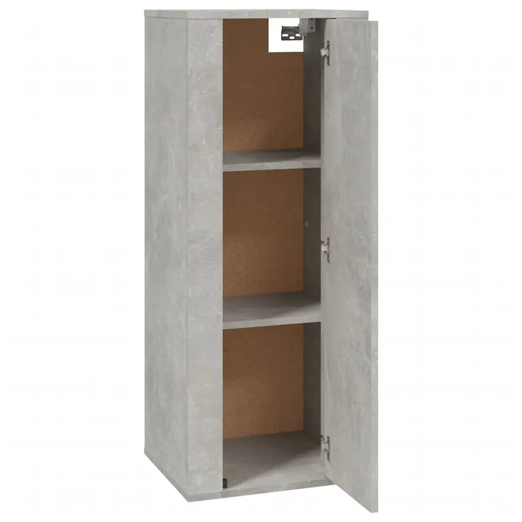 Wall Mounted TV Cabinet Grey 40x34.5x100cm