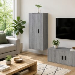 Your Ideal Grey Sonoma Wall-Mounted TV Cabinet Awaits