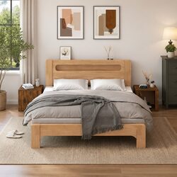 Bedside Cabinets 2 Pieces Storage Units Nightstand Bedroom Furniture Brown Wood
