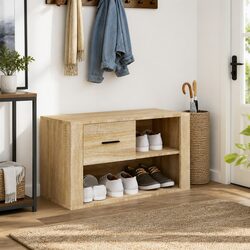 Shoe Storage Cabinet in Beige