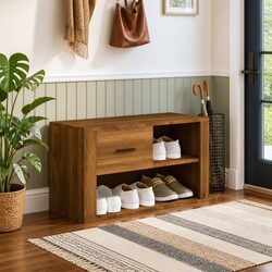 Compact Shoe Cabinet for Organized Living Spaces