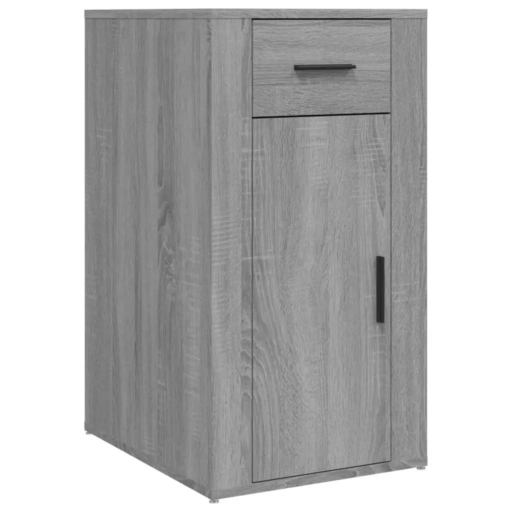Grey Desk Cabinet for Organized Spaces