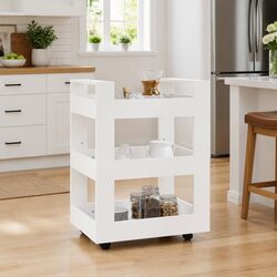 Kitchen Trolley with Wheels for Easy Access