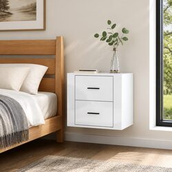 Wall-mounted Bedside Storage
