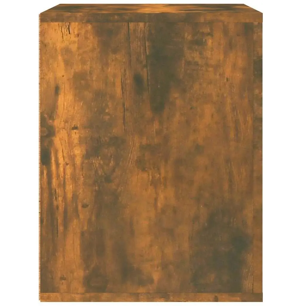 Wall-mounted Cabinet Brown Floating Storage Organizer Bedroom 50x36x47cm